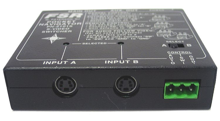 FSR PN 2101S Pocket Navigator 2 X 1 S Video Switcher  