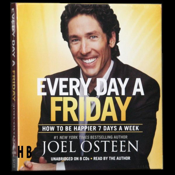 NEW Every Day a Friday JOEL OSTEEN How to Be Happy Everyday 8 CDs 