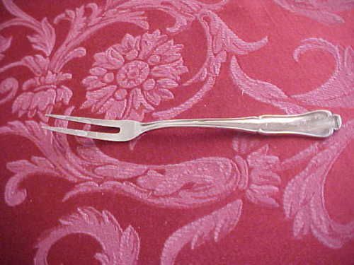 Alpaca Nickel Silver Classic Olive Fork 6 5/8 Hotel  