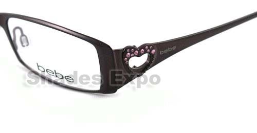 NEW BEBE EYEGLASSES BB 5014 TOPAZ SMOKED AMBITIOUS AUTH  