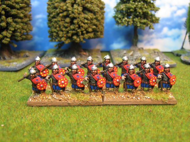 15mm DBM DPS painted Byzantine Varangian Gd EXBZ020S  