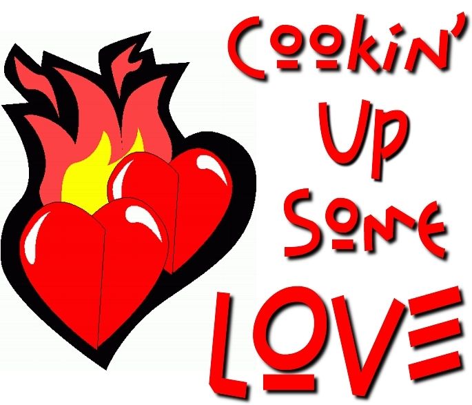 Cookin Up Some Love Cute Novelty Hostess Apron  