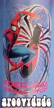 Universal Studios Florida SPIDER MAN Tall FL Shot Glass CORDIAL 