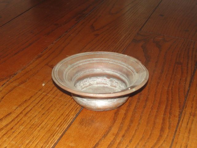 Vintage Copper Ladies Spittoon  