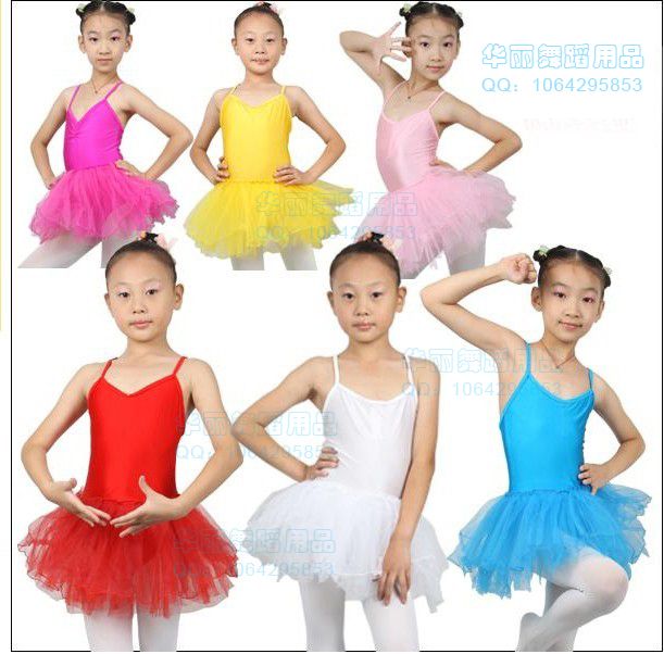 New Girls Ballet Tutu Leotards Skirt Dance Costume Skate Dress SZ 5 8Y 