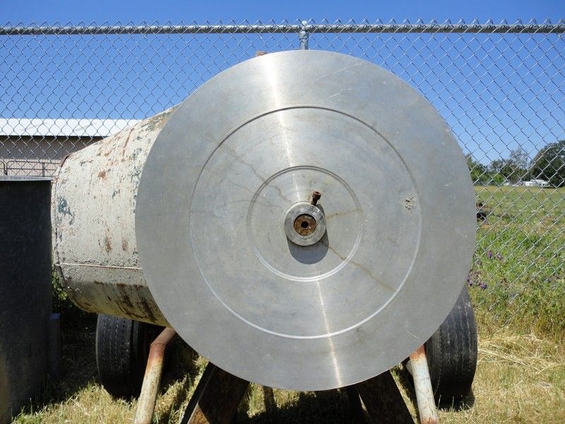 Portable Cement Mixer   Two Wheel Towable  