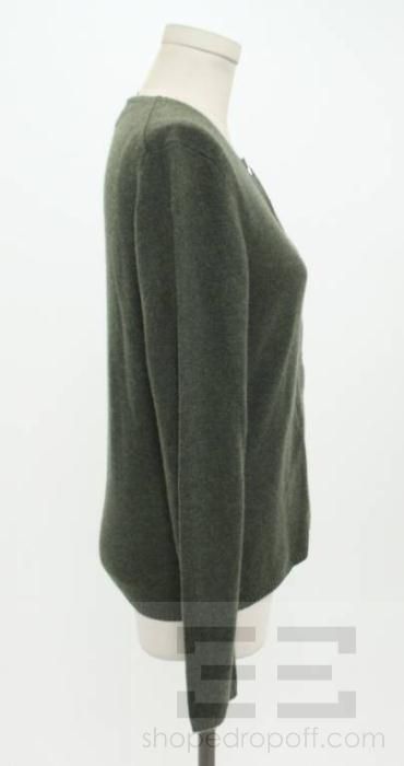 MAG 2 Piece Dark Green Cashmere Twinset Size M  