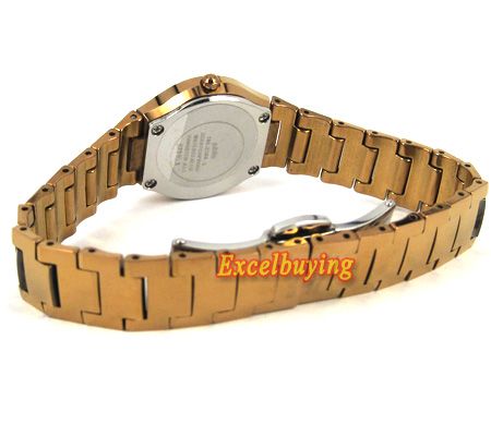 Ladies Fashion Gold Tungsten Steel Quartz Watch 6229G  