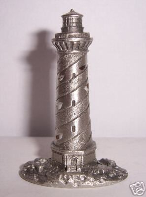 Spoontiques Pewter Lighthouse   H0719 Diamond Cut  