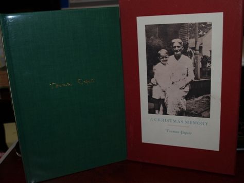 TRUMAN CAPOTE SIGNED A CHRISTMAS MEMORY LIMITED EDITION  