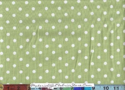 Ava Rose Fabric ~ Pink Red Polka Dot TW8  