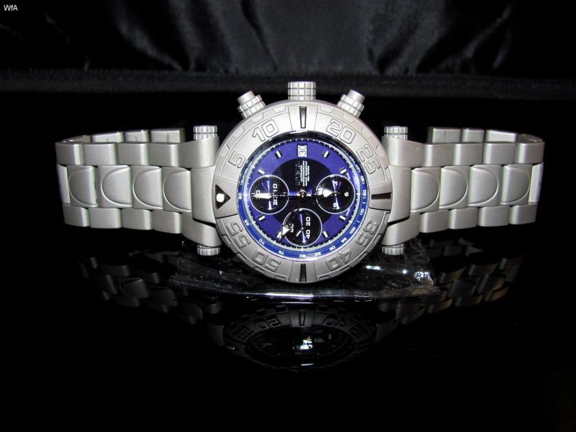 INVICTA SUBAQUA NOMA SOLID TITANIUM VALJOUX 7750 AUTOMATIC CHRONOGRAPH 