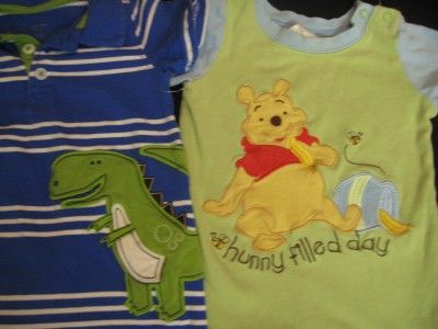 HUGE~43 PC USED BABY BOYS 12 MONTH SPRING SUMMER CLOTHES LOT~MANY NAME 