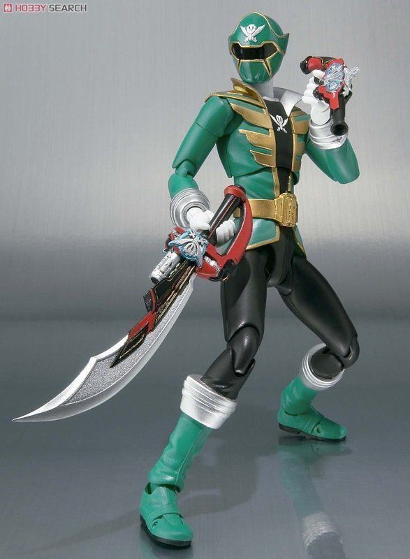 Bandai S.H.Figuarts Kaizoku Sentai Gokaiger GOKAI GREEN & GOKAI DARIN 