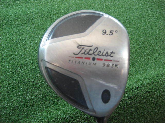 TITLEIST 983K 9.5* DRIVER GRAPHITE STIFF  