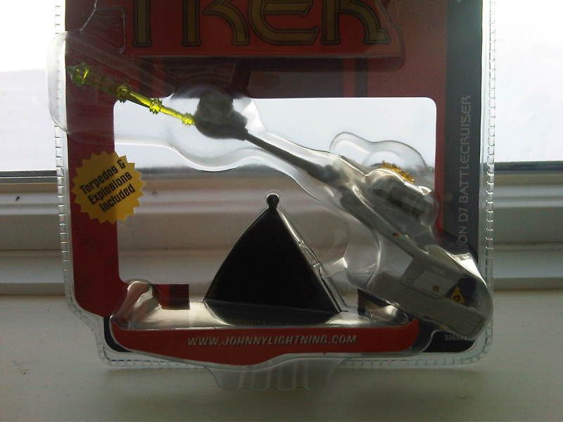JL Star Trek Series 5 Klingon D7 Battlecruiser *2. New  