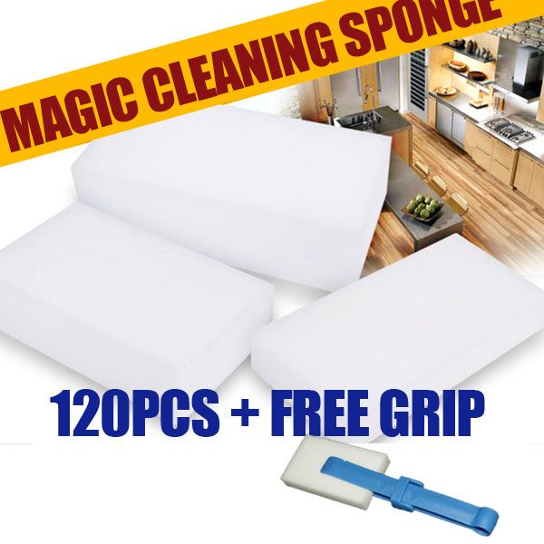 120 x MAGIC SPONGE MAGIC ERASER CLEANING CLEANER NEW  