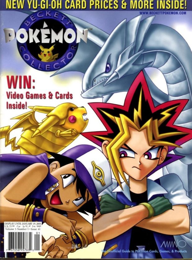 BECKETT COLLECTOR VOL 5 #1 ISSUE 41 POKEMON JAN 2003  