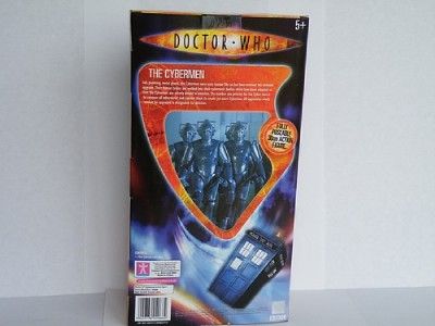 MINT BXD LARGE DR WHO CYBERMAN 12 INCH POSEABLE FIGURE  