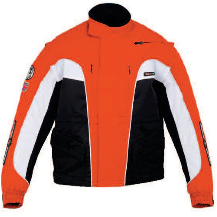 MOTOCROSS TEXTILE JACKET EASILY REMOVEABLE OFF ARMS  