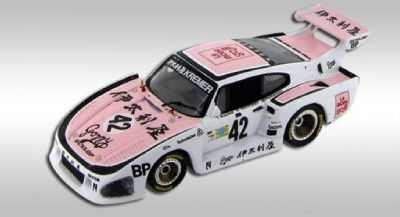 TSM 1/18 1980 Porsche 935 K3 LM #42 White/Pink Mint in Box  