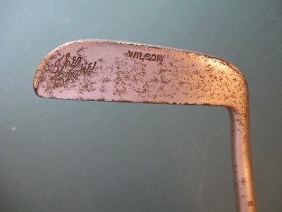 VINTAGE WILSON PUTTER THE BIRDIE Faux wood coated shaft  