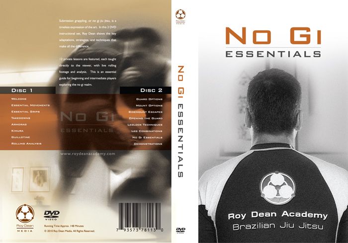 New Roy Dean No Gi Essentials DVD jiu jitsu mma ufc bjj  