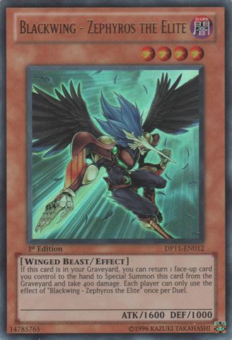 Blackwing   Zephyros the Elite DP11 EN012 M/NM 1st Foil  