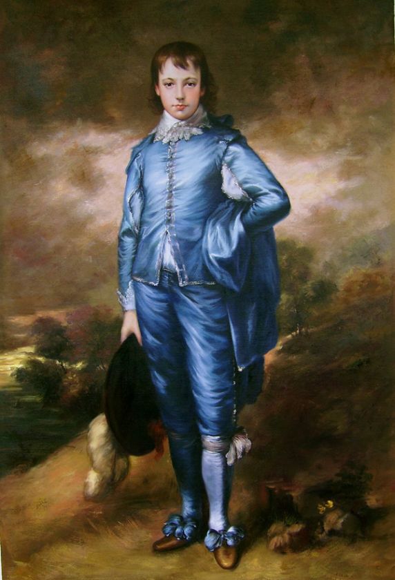 Thomas Gainsborough The Blue Boy Painting repro 24x36  