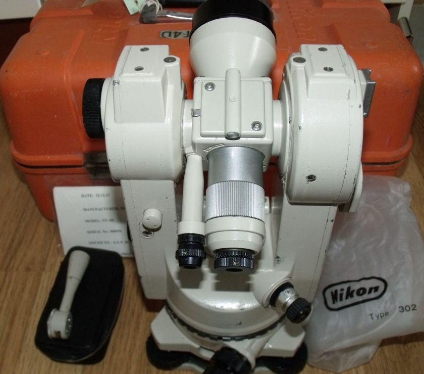 NIKON THEODOLITE NT 4D CALIBRATED DIAGONAL EYEPIECE SURVEYING SURVEYOR