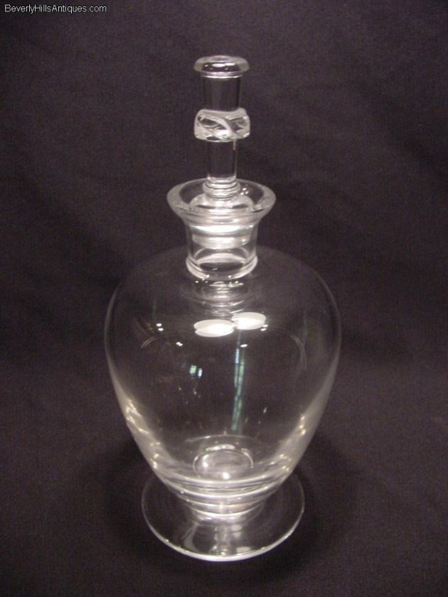 Beautiful Lalique Beaugency Decanter Style # 1514100  