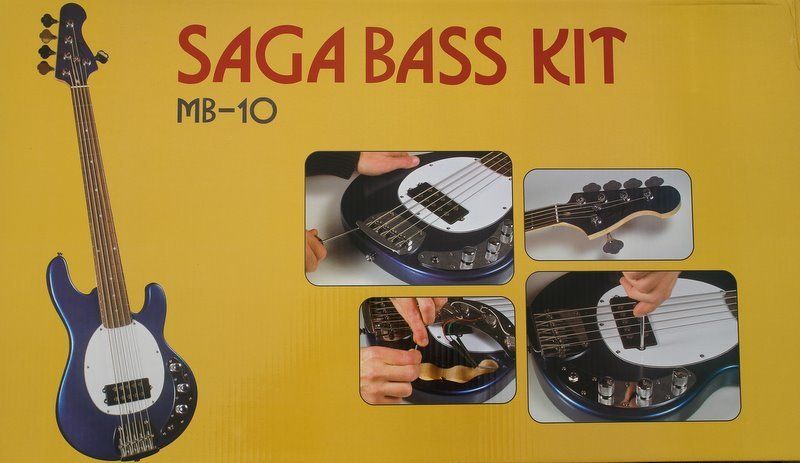 2012 MB 10 SAGA 5 STRING ELECTRIC BASS BUILDERS KIT ♫♫♫  