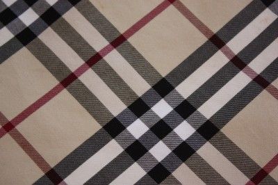 Authentic BURBERRY Nova Check Plaid Skirt Sz 4  