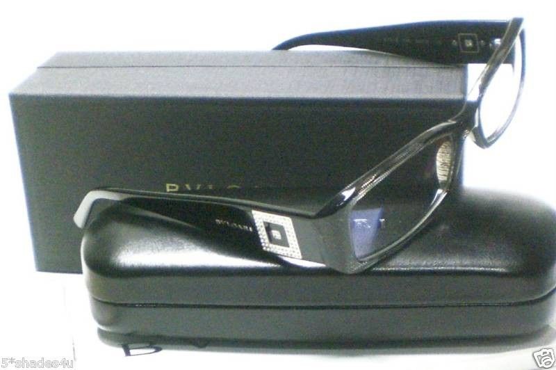 BVLGARI 475 B BLACK 799 AUTHENTIC Rx GLASSES 475B S 53  