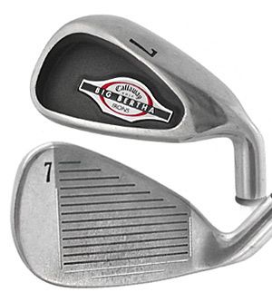 CALLAWAY BIG BERTHA 2002 4 9 IRONS STEEL UNIFLEX  