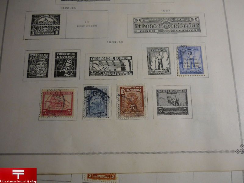 Ecuador Stamp Collection  