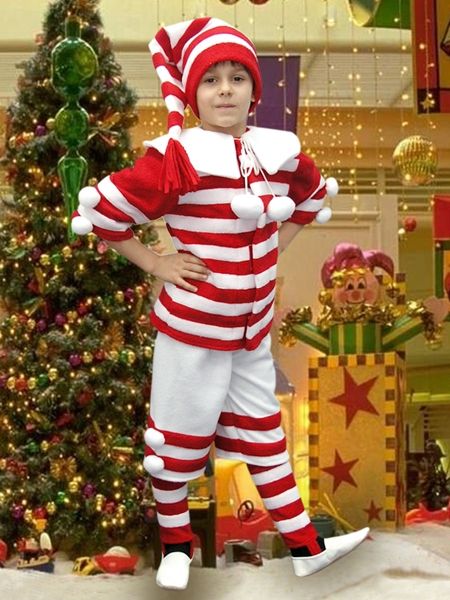 Boys costume Candy Cane P 0213   Nutcracker  