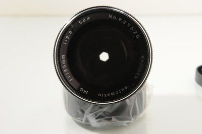 nib CANON FD mount KENLOCK 135mm f/2.8 LENS with MICRO 4/3 ADAPTER 