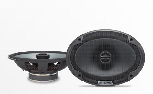 Alpine SPE 6090 6X9 Coaxial 3 Way Speaker Set  