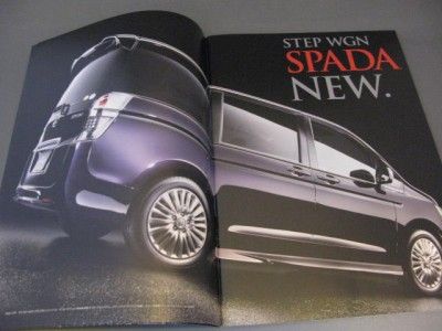 HONDA STEPWGN SPADA Brochure Rare (From JAPAN)  