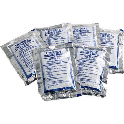 Augason Farms Emergency Supplies Water Pouches   96 pk  