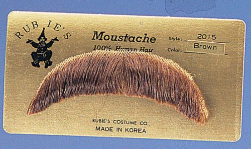 Human Hair Costume Character Mustache 2015  