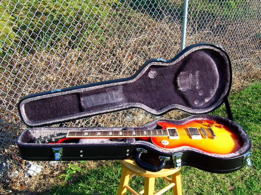   Tribute Les Paul Standard Heritage Cherry Sunburst Plain Top  