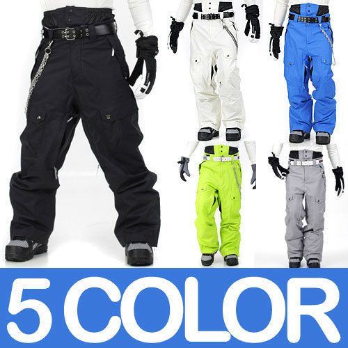 MEN Ski/Snowboard 10k Waterproof Pants P9905M 5color  