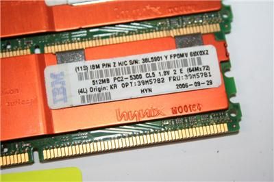 PCS Hynix 512MB 1Rx8 PC2 5300F 555 11 ECC  