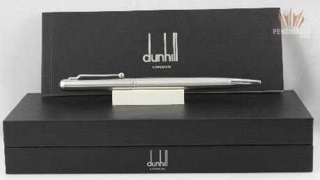 DUNHILL SIDECAR STREAMLINER BRUSHED BALLPOINT PEN GREAT  