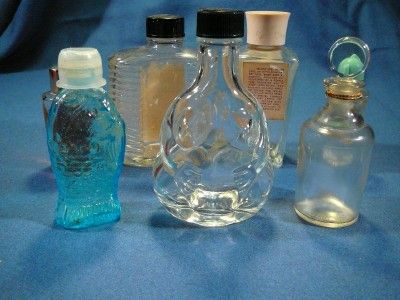Lot of 10 VTG Perfume &Vanity, Goddess Bottles  