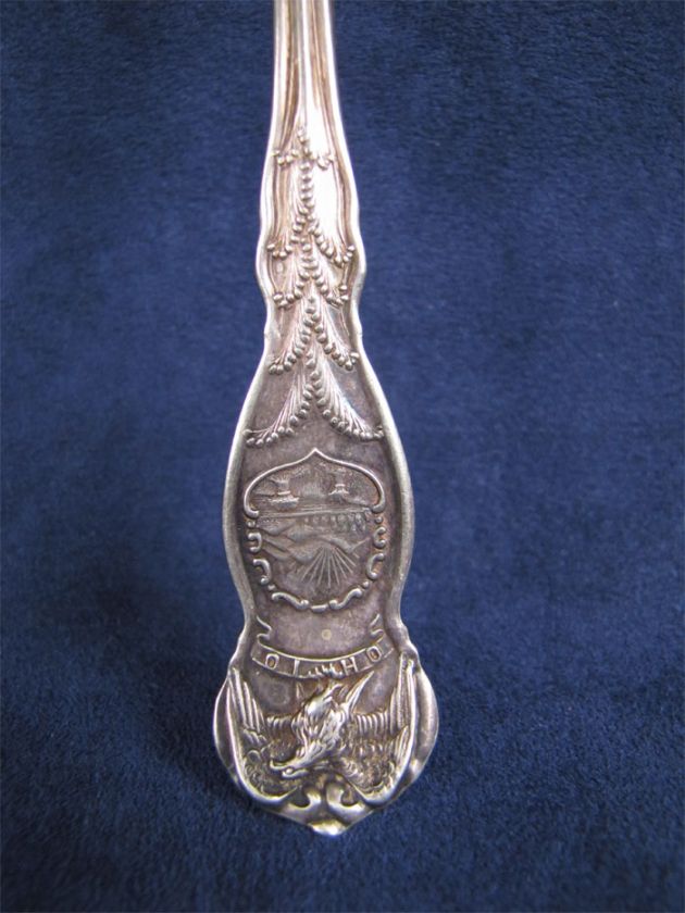 Wm. Rogers Silverplate Ohio State Collectors Tea Spoon  