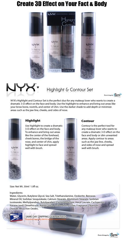 NYX HIGHLIGHT & CONTOUR SET  