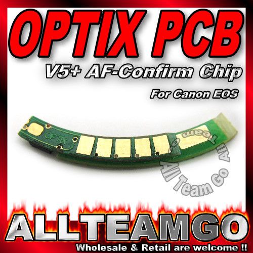 100% New Optix V5+ AF Confirm PCB Chip for Canon EOS  